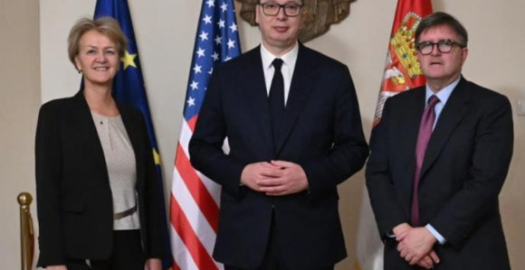 Vučić nakon sastanka sa O'Brajanom i Ajhorstovom: Spremni smo da tražimo rješenja za stabilnost