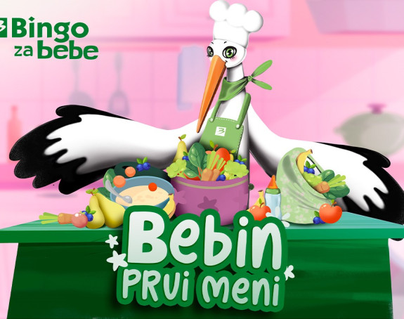 Bingo Roda predstavlja „Bebin prvi meni“: knjigu recepata kreiranu s puno ljubavi i namirnice na posebnim akcijama