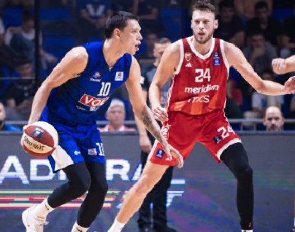 Košarkaši Crvene zvezde pobijedili Budućnost u ABA ligi
