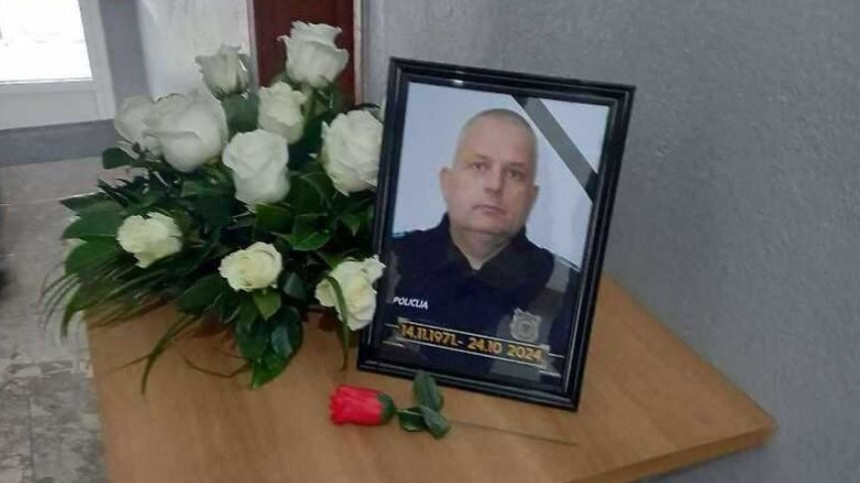 Iza ubijenog policajca ostala supruga i dvoje djece