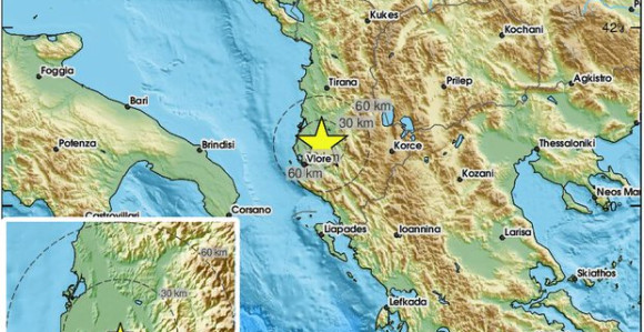 Snažan zemljotres jačine četiri stepena pogodio Albaniju