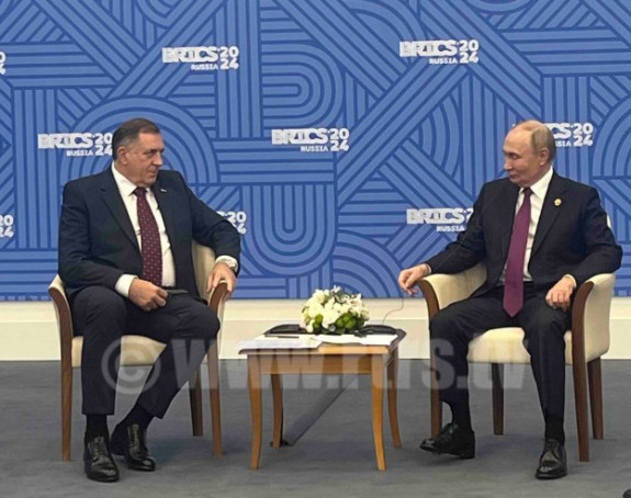 Састали се Додик и Путин у Казању