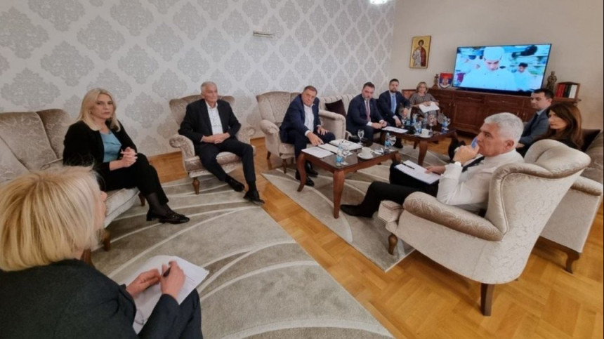 Састали се Додик и Човић: Подршка развоју БиХ и ЕУ