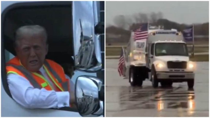 "Zapalio" mreže: Đubretar u kamionu za smeće