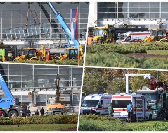 Užas u Novom Sadu: Osam tijela izvučeno ispod ruševina