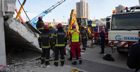 Izbjegla smrt: Bila na klupi nekoliko sekundi pred pad