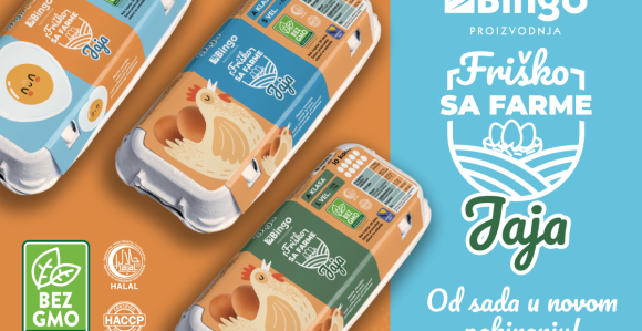Bez GMO: 55 miliona Bingo jaja godišnje na tržištu BiH