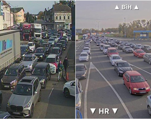 Na ova četiri granična prelaza čeka se satima