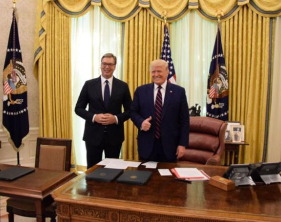 Vučić čestitao Trampu pobjedu na izborima u SAD