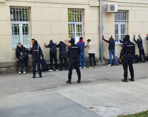 Uhapšeni migranti na području opštine Gacko (FOTO)