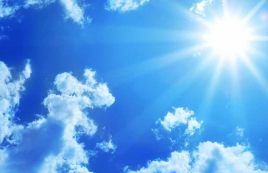 Danas pretežno sunčano i umjereno oblačno vrijeme