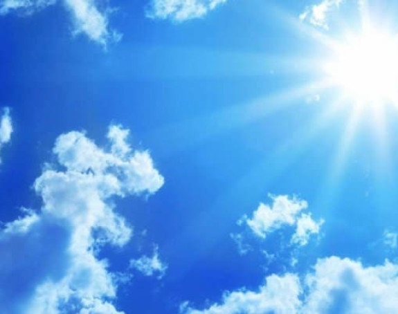 Danas pretežno sunčano i umjereno oblačno vrijeme