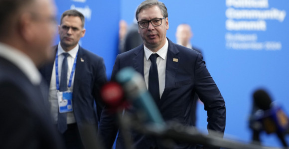 Vučić sa Ramom, Hristodulidisom i Željkom Cvijanović