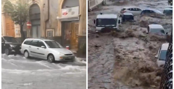 Velike poplave na Siciliji, hiljade ljudi evakuisano (VIDEO)