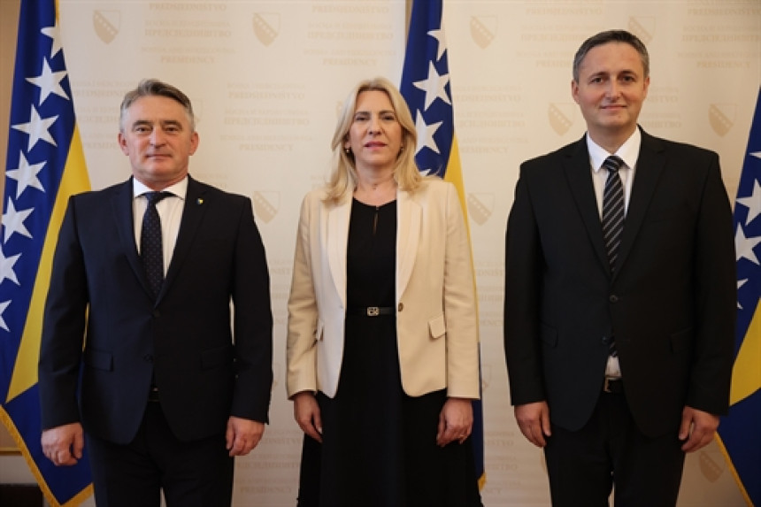 Cvijanović od danas predsjedavajuća Predsjedništva BiH