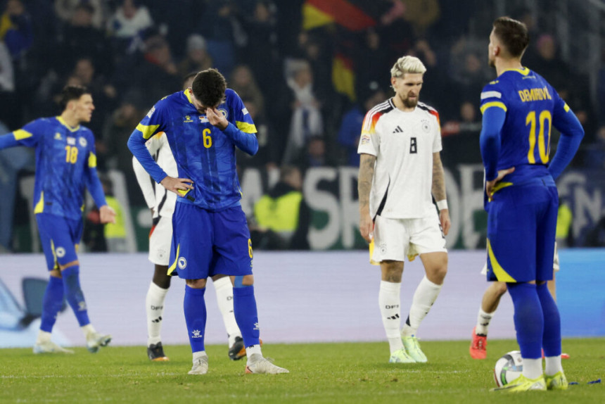 Najteži poraz u istoriji: Njemačka pregazila BiH sa 7:0