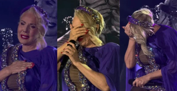 Lepa Brena jecala na koncertu u Tuzli (VIDEO)
