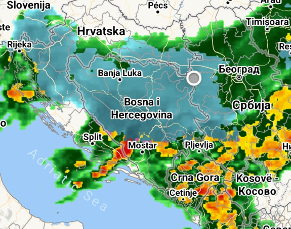 Ovo su dijelovi BiH koji će uskoro biti pokriveni snijegom