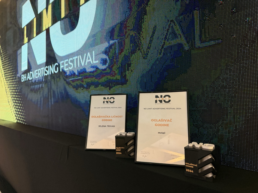 M:tel oglašivač godine u BiH, osvojena tri zlata