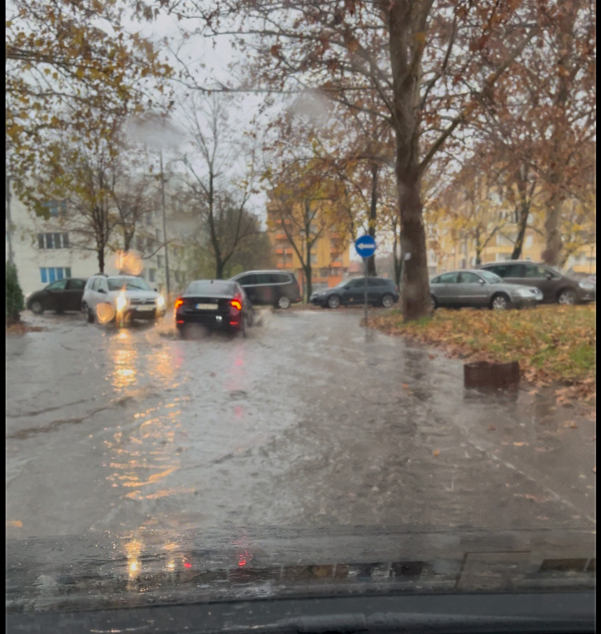 Kiša izazvala probleme, izlile se otpadne vode