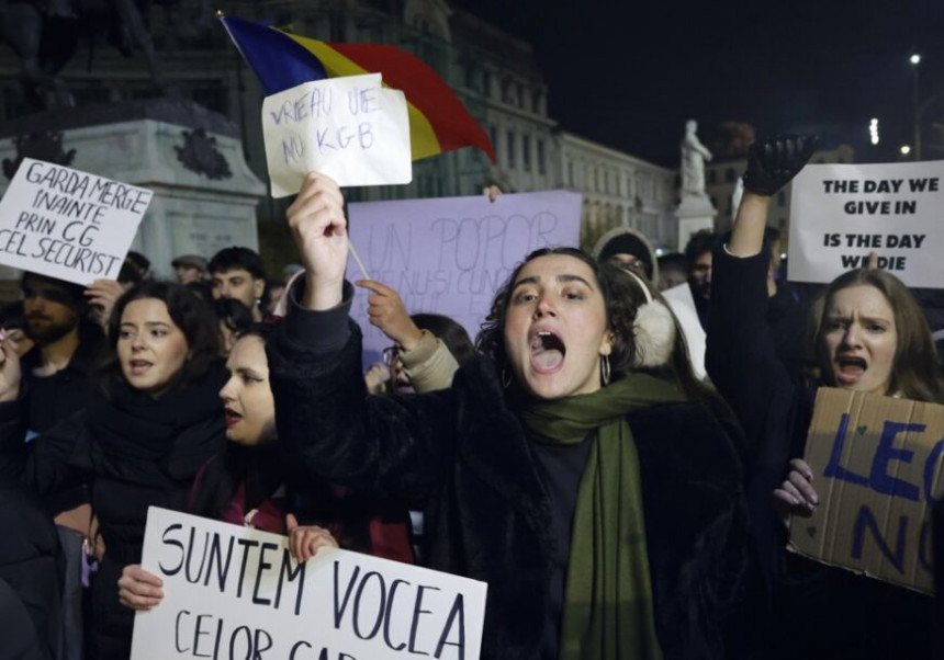 Demonstracije širom Rumunije zbog uspjeha Đorđeskog