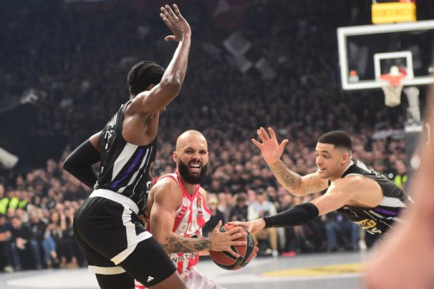 Partizan pregazio moćni Olimpijakos u paklu Arene