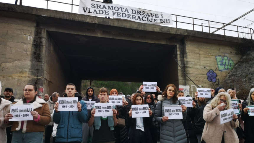 Protesti u Donjoj Jablanici: Ne mogu više podnijeti...