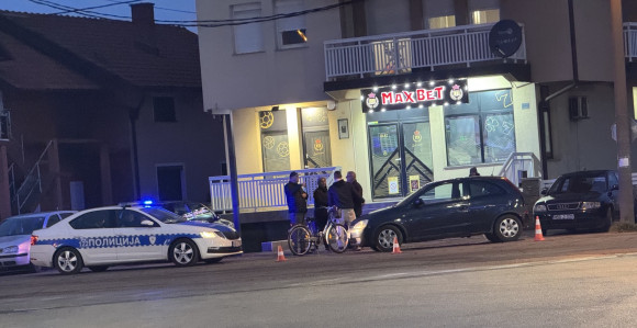 Povrijeđen biciklista u saobraćajnoj nezgodi u Bijeljini