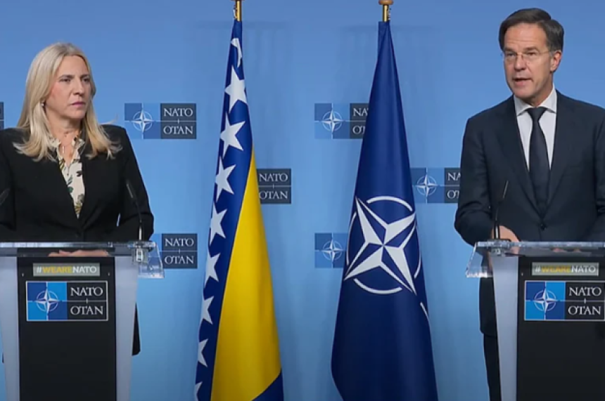 Cvijanović kod šefa NATO-a: Želimo jačati saradnju!