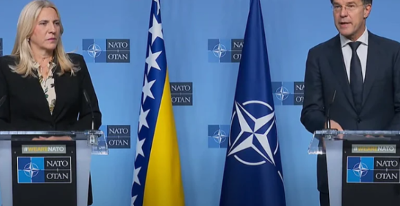Cvijanović kod šefa NATO-a: Želimo jačati saradnju!
