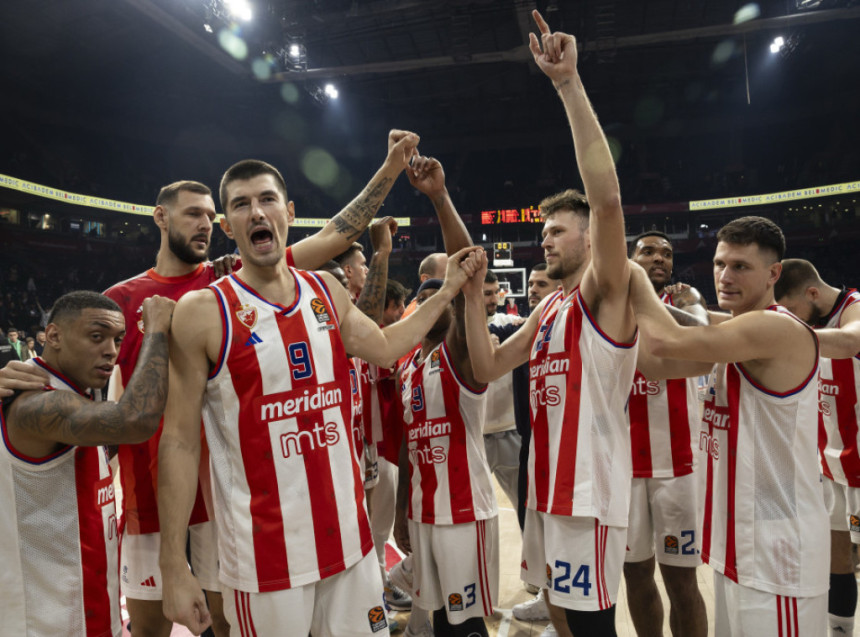 Košarkaši Crvene zvezde pobijedili Makabi u Beogradu