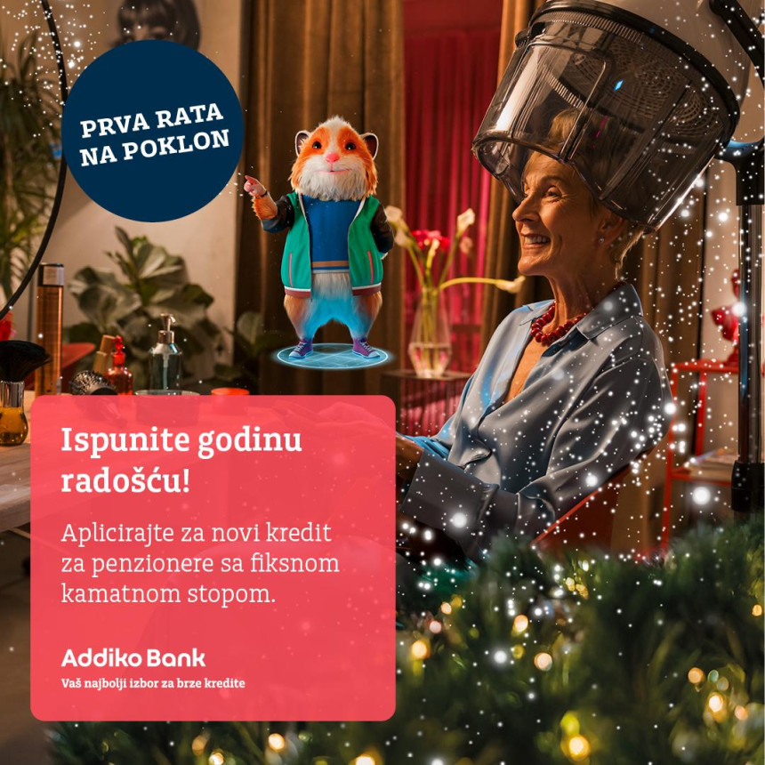 Novi brzi Addiko kredit za penzionere