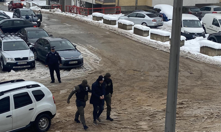 Miloš Lučić predat tužilaštvu na saslušanje