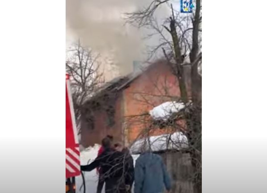 Požar progutao kuću kod Prnjavora, nema povrijeđenih