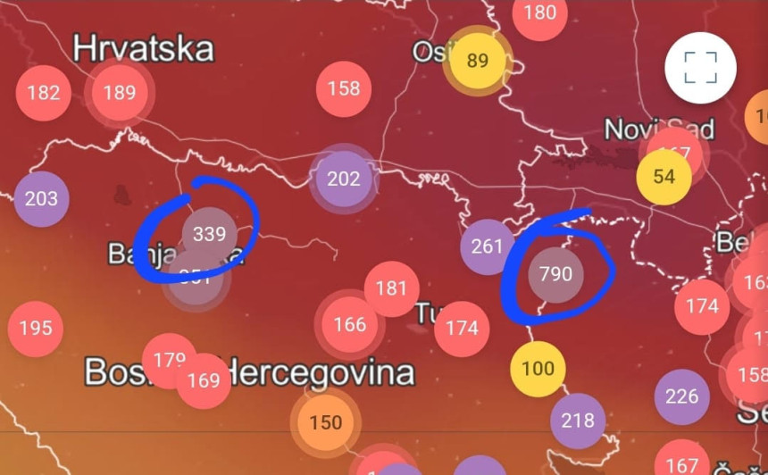 Bijeljina u samom vrhu najzagađenijih gradova u svijetu