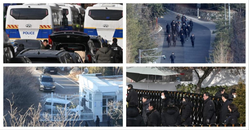 Policija pokušala da uhapsi predsednika Južne Koreje