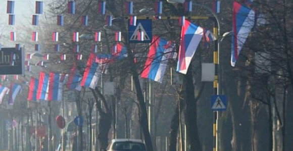 Banjaluka okićena zastavama Republike Srpske