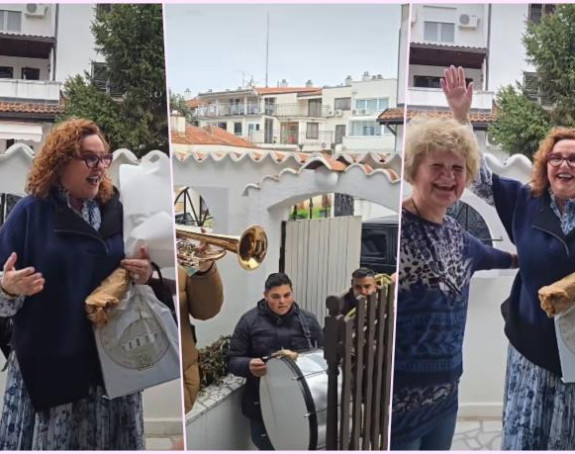 Ana Bekuta banula kod Bosanca na Božić sa trubačima!