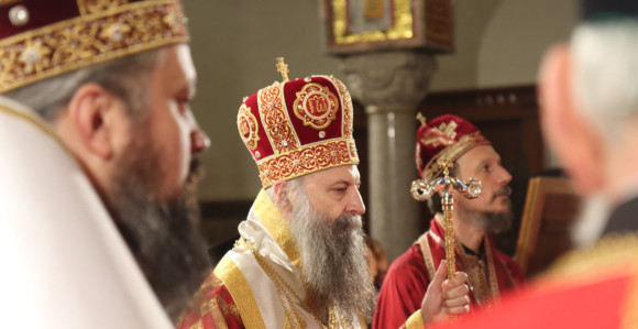 Patrijarh služio liturgiju u Hramu Hrista Spasitelja