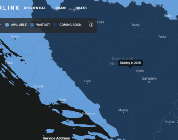 Stiže li Starlink u BiH ove godine: RAK potvrdio kontakte