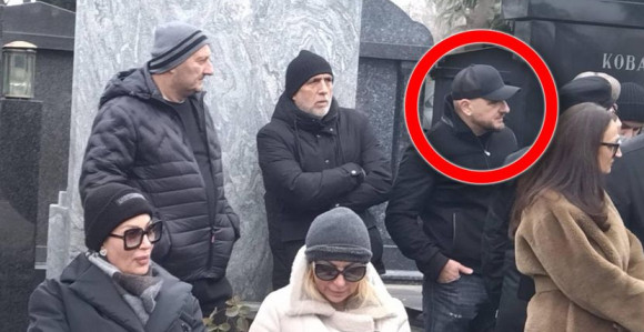 Први пут у јавности: Лука Бојовић на помену Аркану