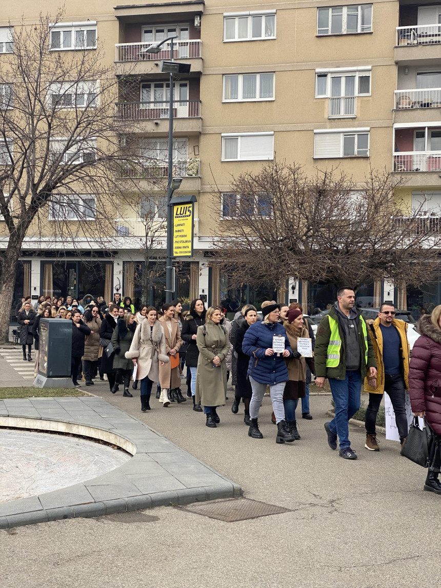 Ljubiša Petrović podržao protest radnika vrtića