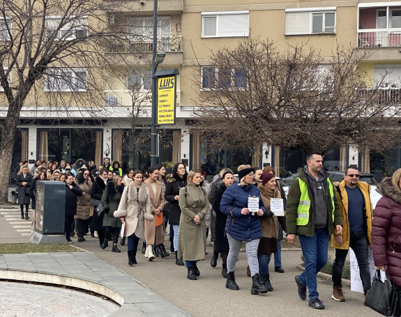 Ljubiša Petrović podržao protest radnika vrtića