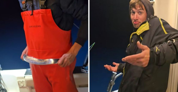 Ribari mislili da su izvukli "srebrni kaiš", usledilo je iznenađenje! (VIDEO)