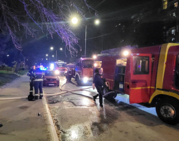 Ugašen požar u garaži TC Ušće, nema povrijeđenih