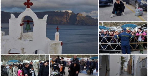Uvedeno vanredno stanje na Santorini zbog zemljotresa