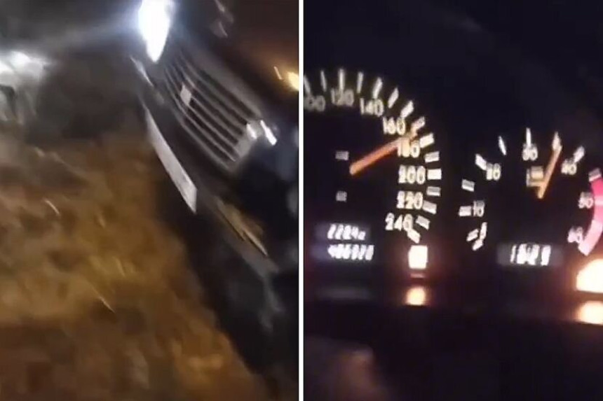 Vozio 170 km/h, prenosio uživo, a onda... (VIDEO)