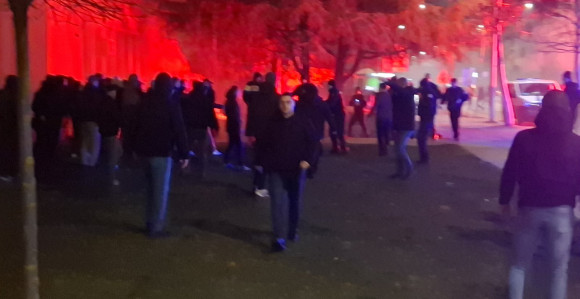 Sukob Grobara i Delija u samom centru Nikšića