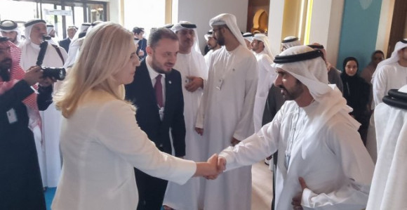 Cvijanovićeva sa ministrom odbrane UAE u Dubaiju