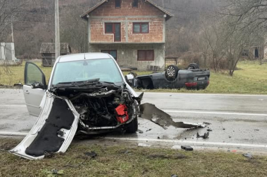 Teška saobraćajka kod Bratunca: Jedna osoba poginula
